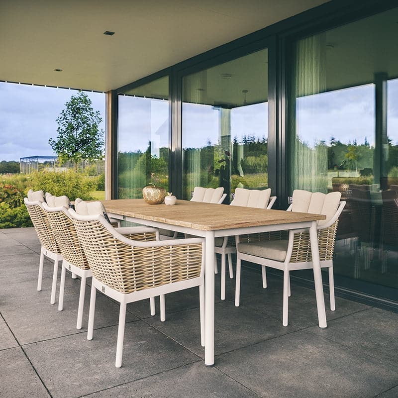 Set da pranzo Milou Dining 180 + 6 poltrone