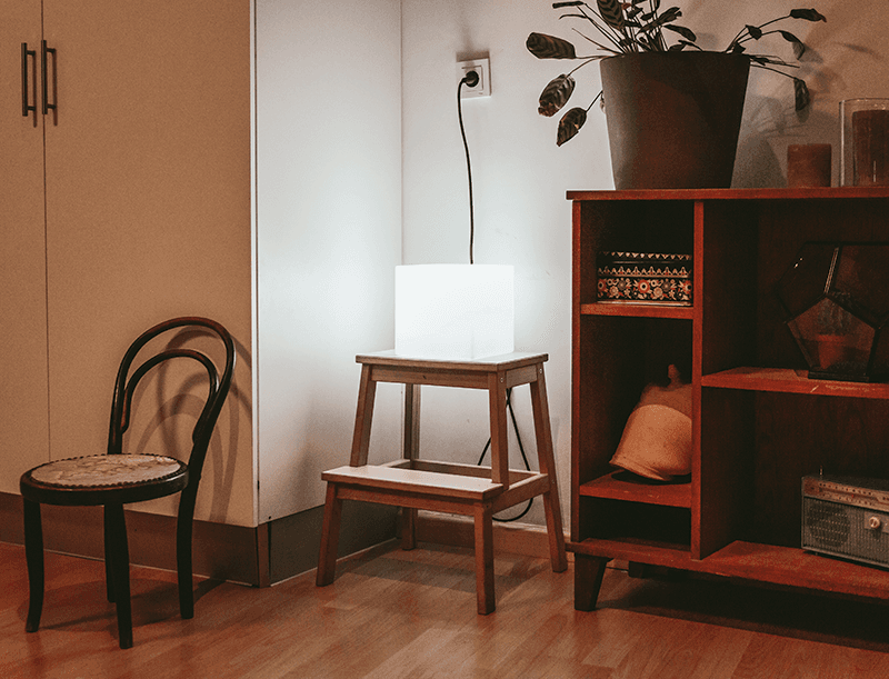 Lampe Cuby 20 avec câble New Garden