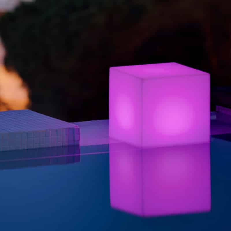 Lampe Cuby 20 (Solaire + Batterie) New Garden