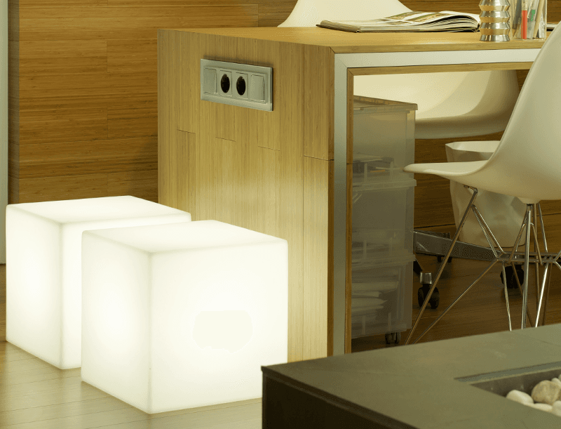 Lampe Cuby 32 (Solaire + Batterie) New Garden