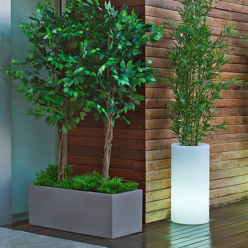 Floreira Palma 70 (Solar + Bateria) New Garden