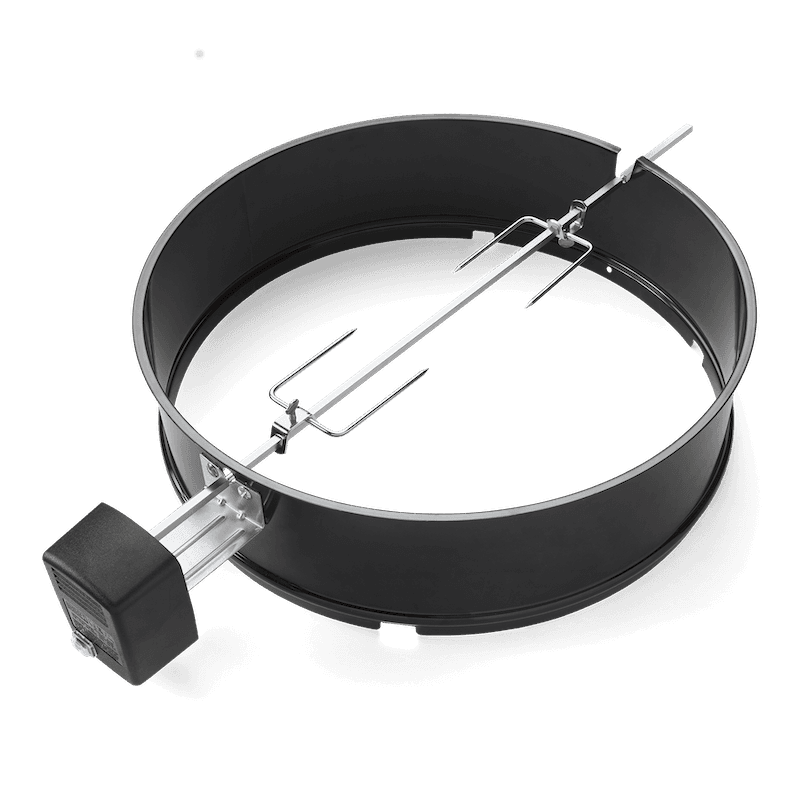 Tournebroche pour barbecue à charbon