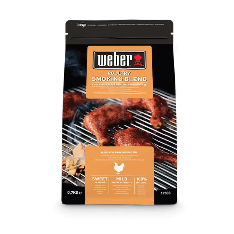 Weber røkflis for fugl