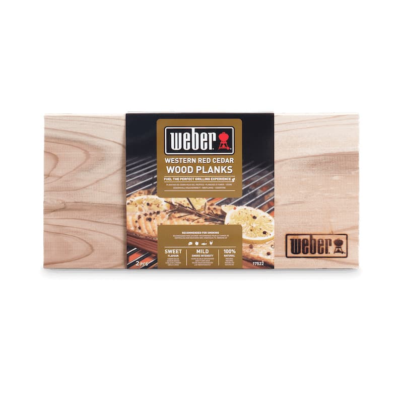 Planches de fumage en cèdre petit modèle Weber