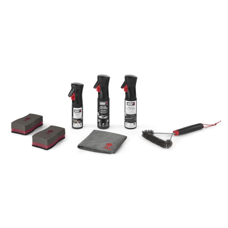 Kit de limpeza para grelhadores a carvão