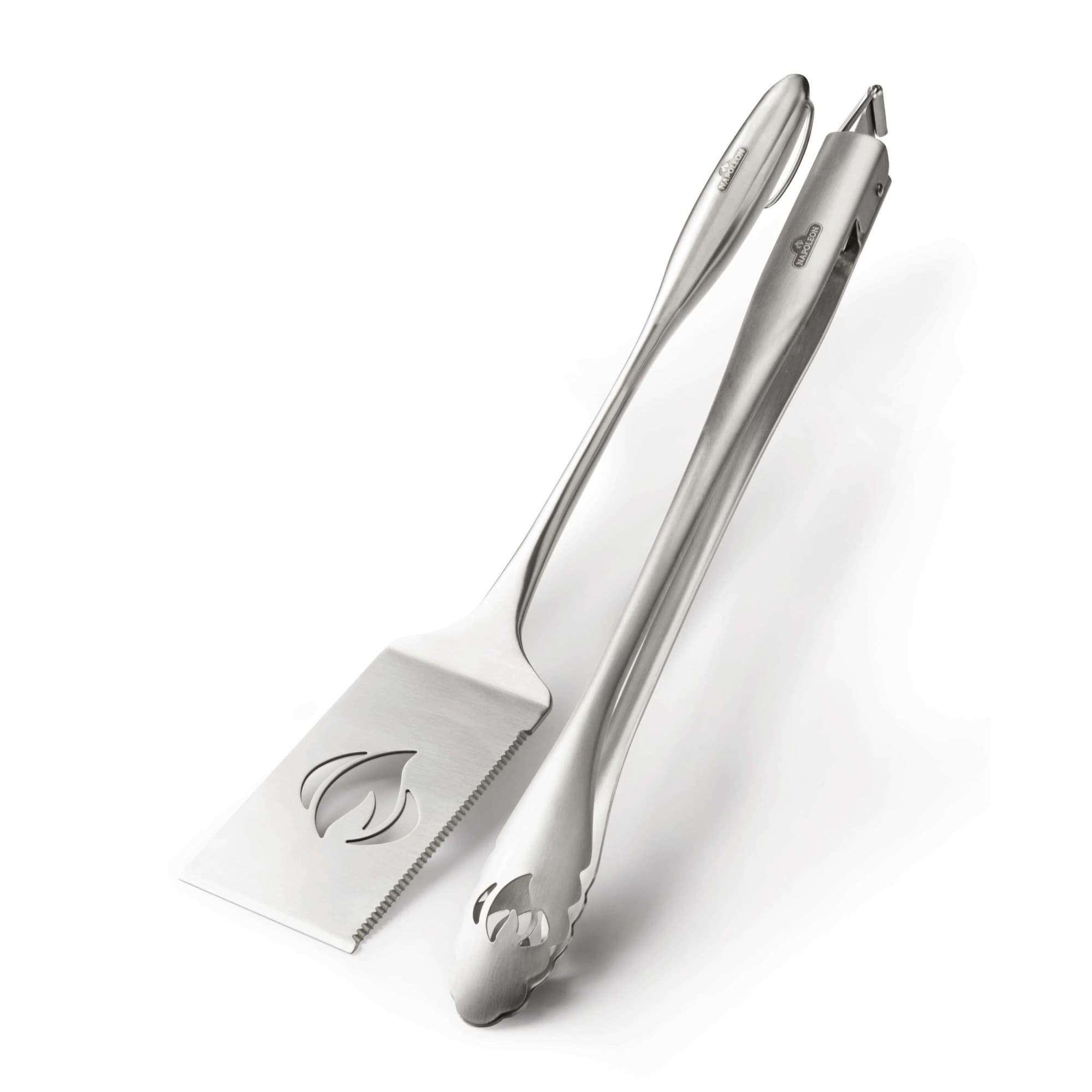 Kit de 2 Utensílios PRO em Aço Inox Napoleon