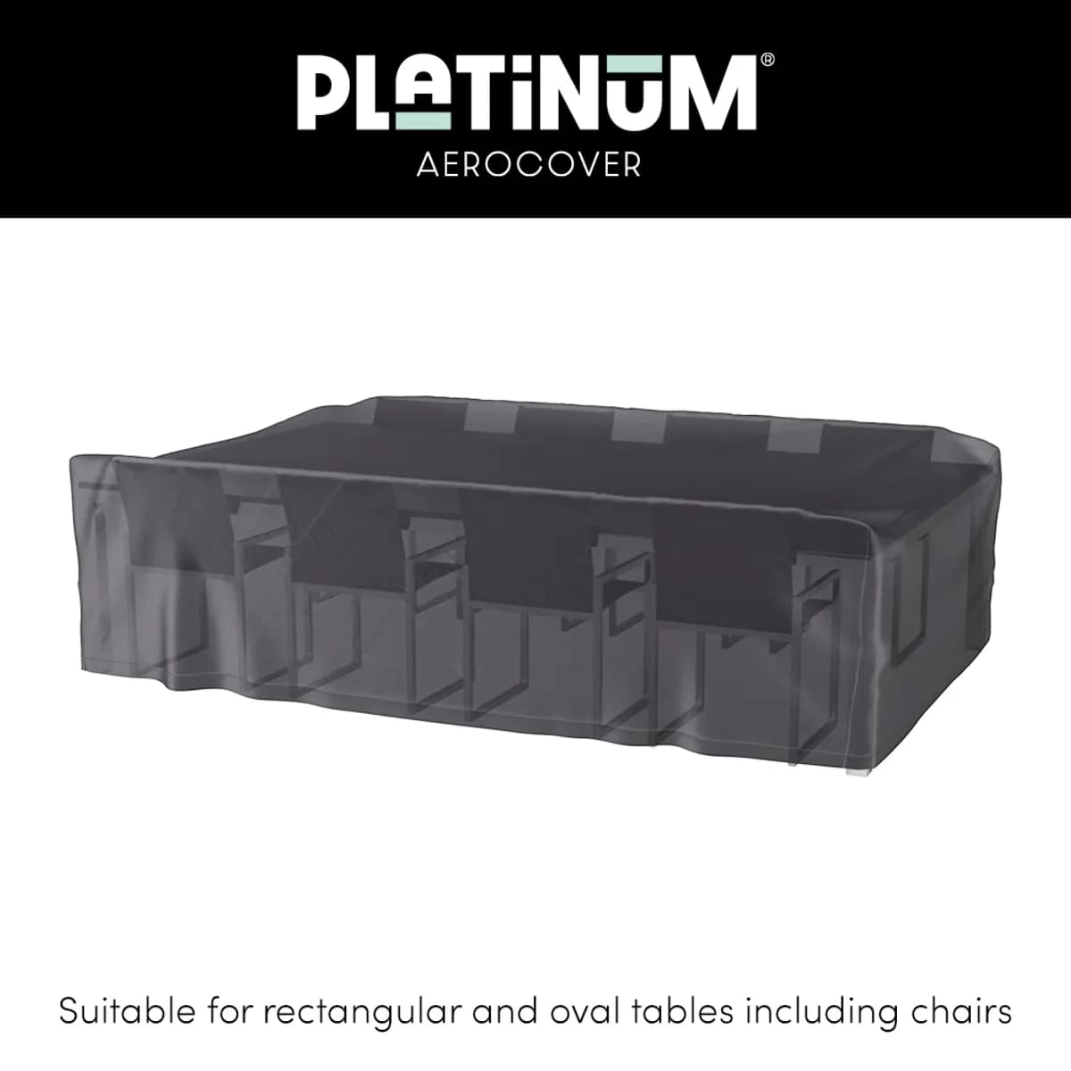 Housse pour ensemble 305x190xH85 Platinum
