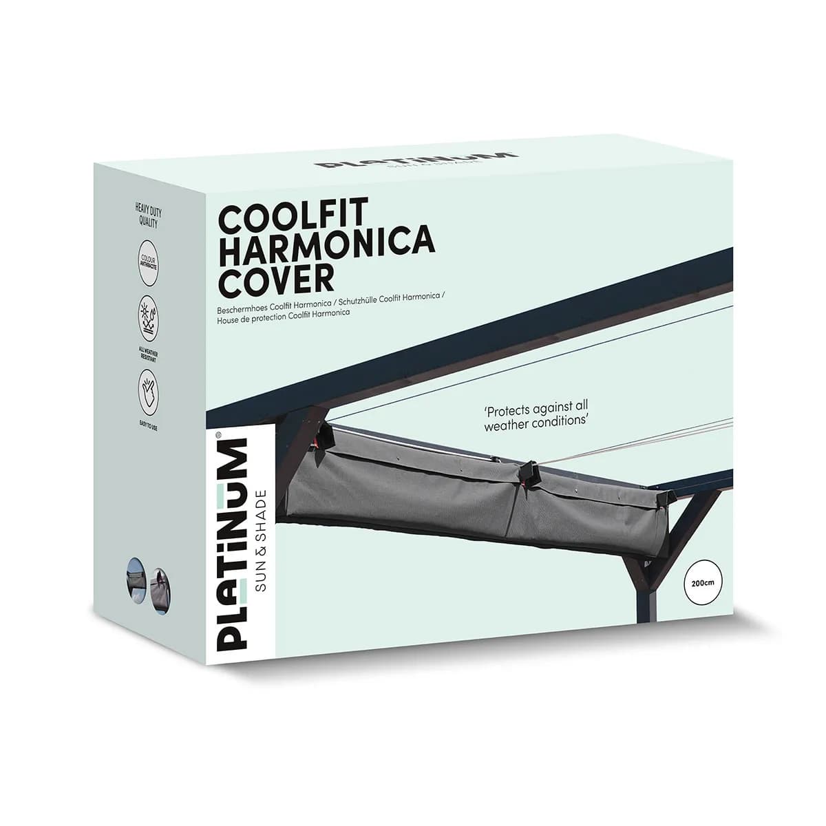 Housse de protection pour voile d'ombrage rétractable Platinum