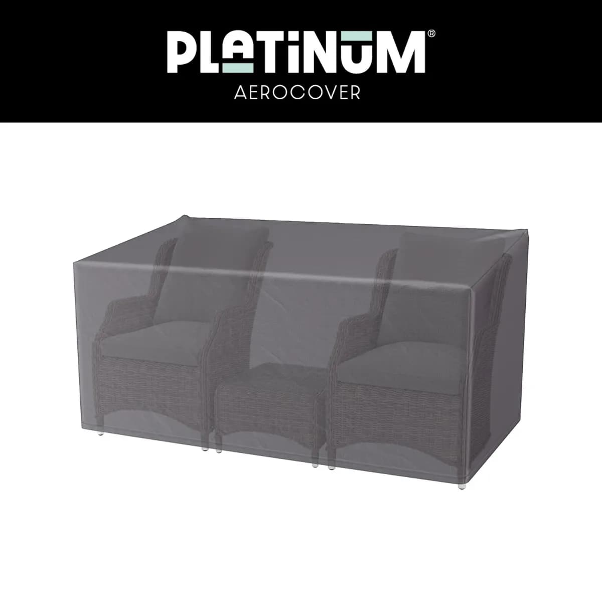 Garden Chair/Armchair Cover 190x100cm Platinum