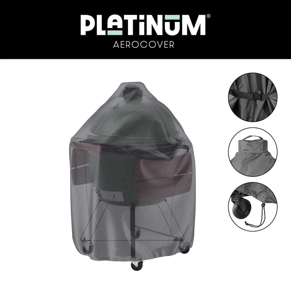Telo di copertura per barbecue Kamado L Platinum