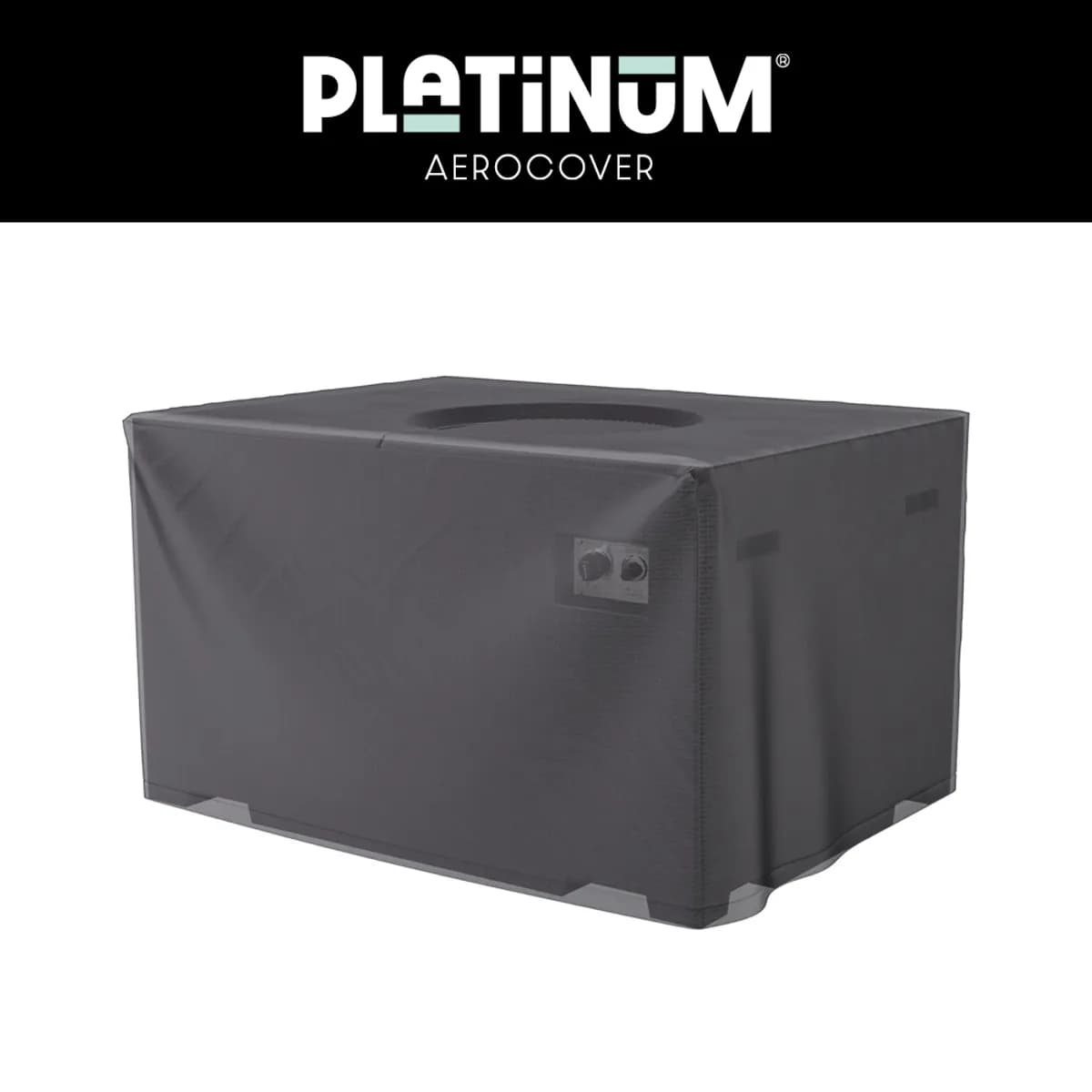Cover Tavolino 112x82H50 Platinum