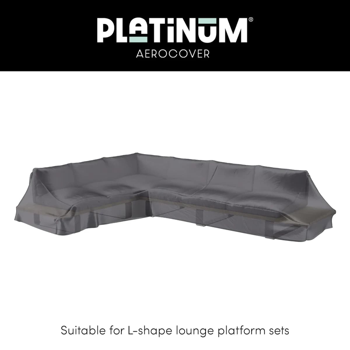 Cover Divano Angolare a L 325x255cm senza braccioli (Sin.) Platinum