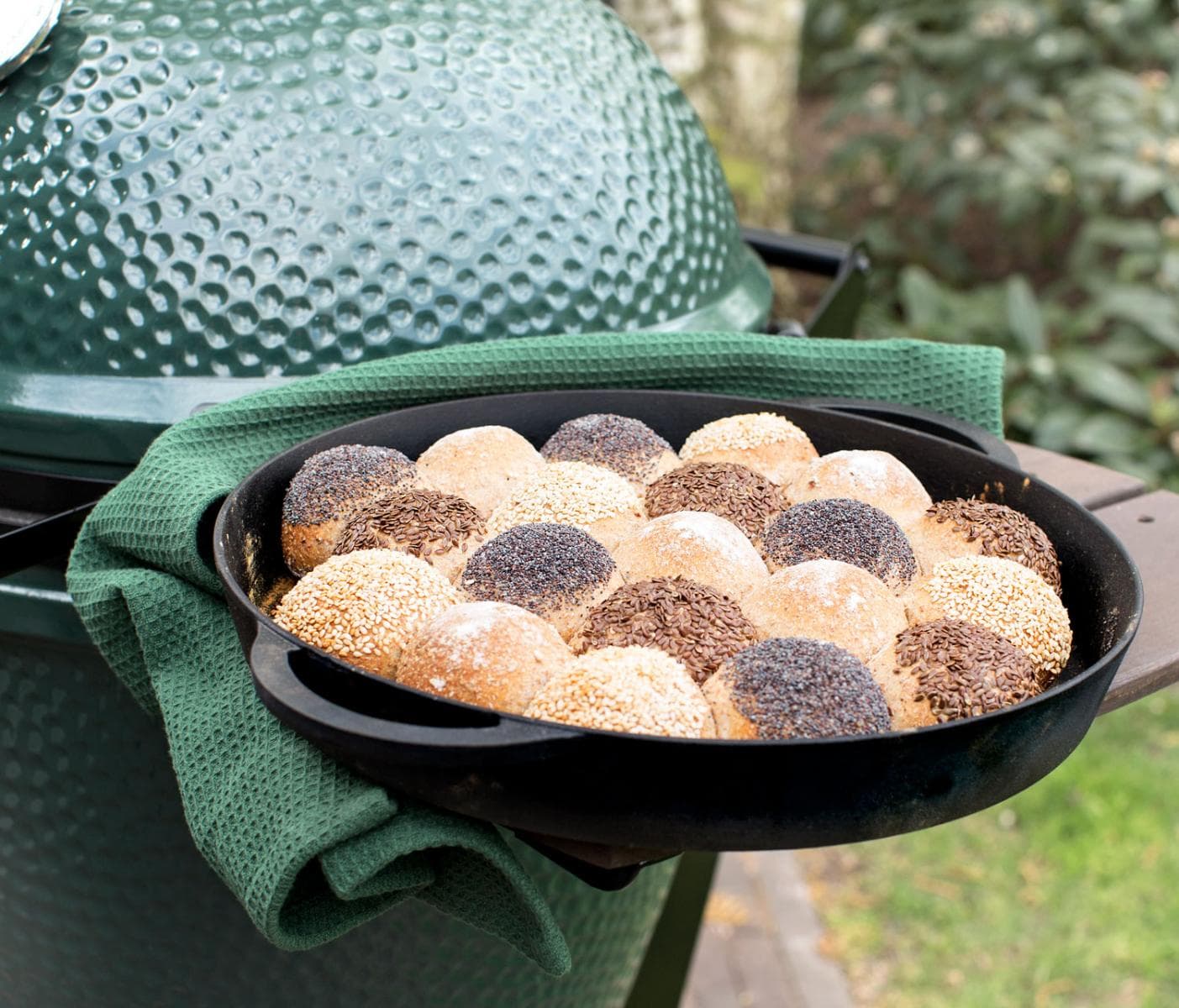 Støpejernspanne Big Green Egg