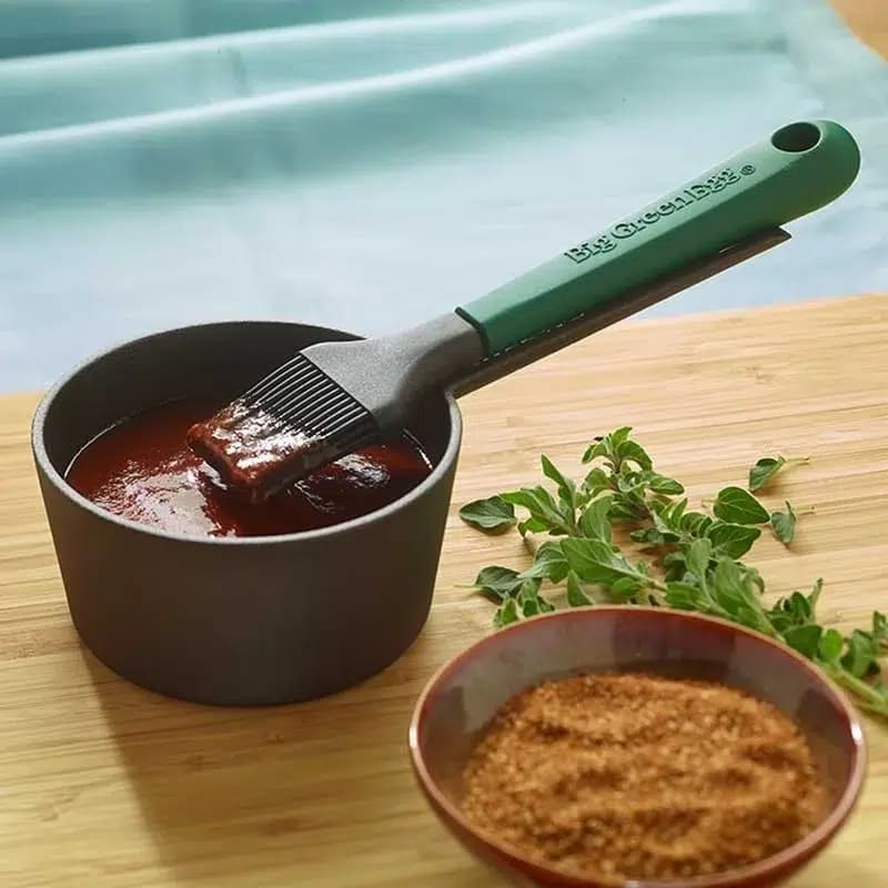 Casseruola in Ghisa con Pennello Big Green Egg