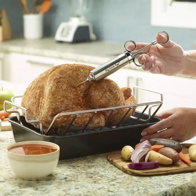 Smaakinjector Big Green Egg