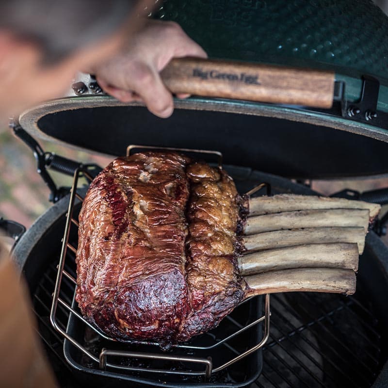 Big Green Egg Rib and Roasting Rack
