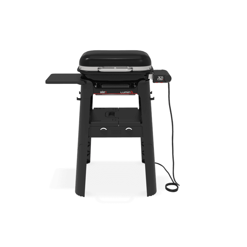 Weber Lumin Smart Compact Electric Barbecue with Stand