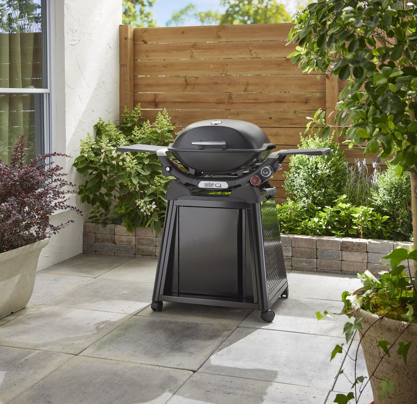 Grill Q2800N med vogn Weber