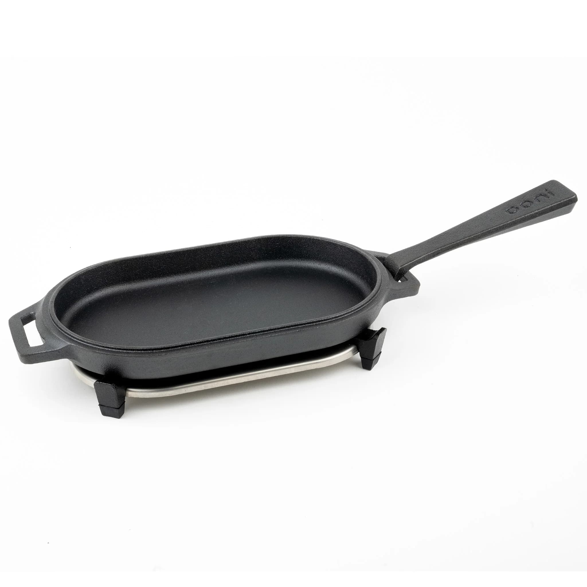 Ooni Cast Iron Smooth Oval Pan