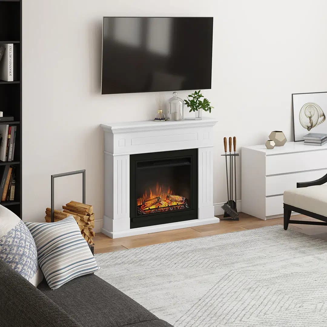 Cheminée Électrique Larsen Powerflame Tagu