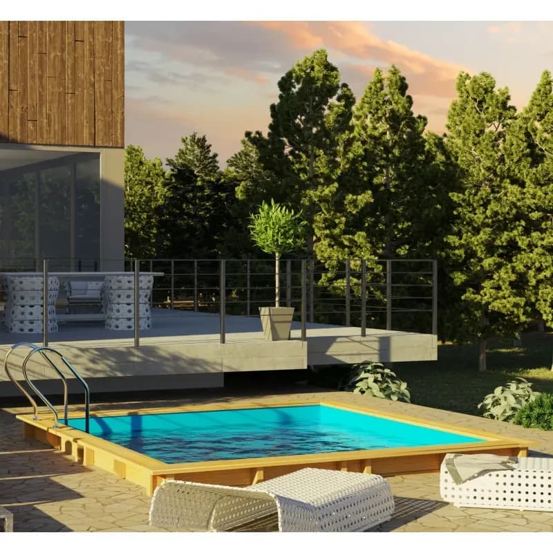 Pool Gre Carra 3 Quadratisch