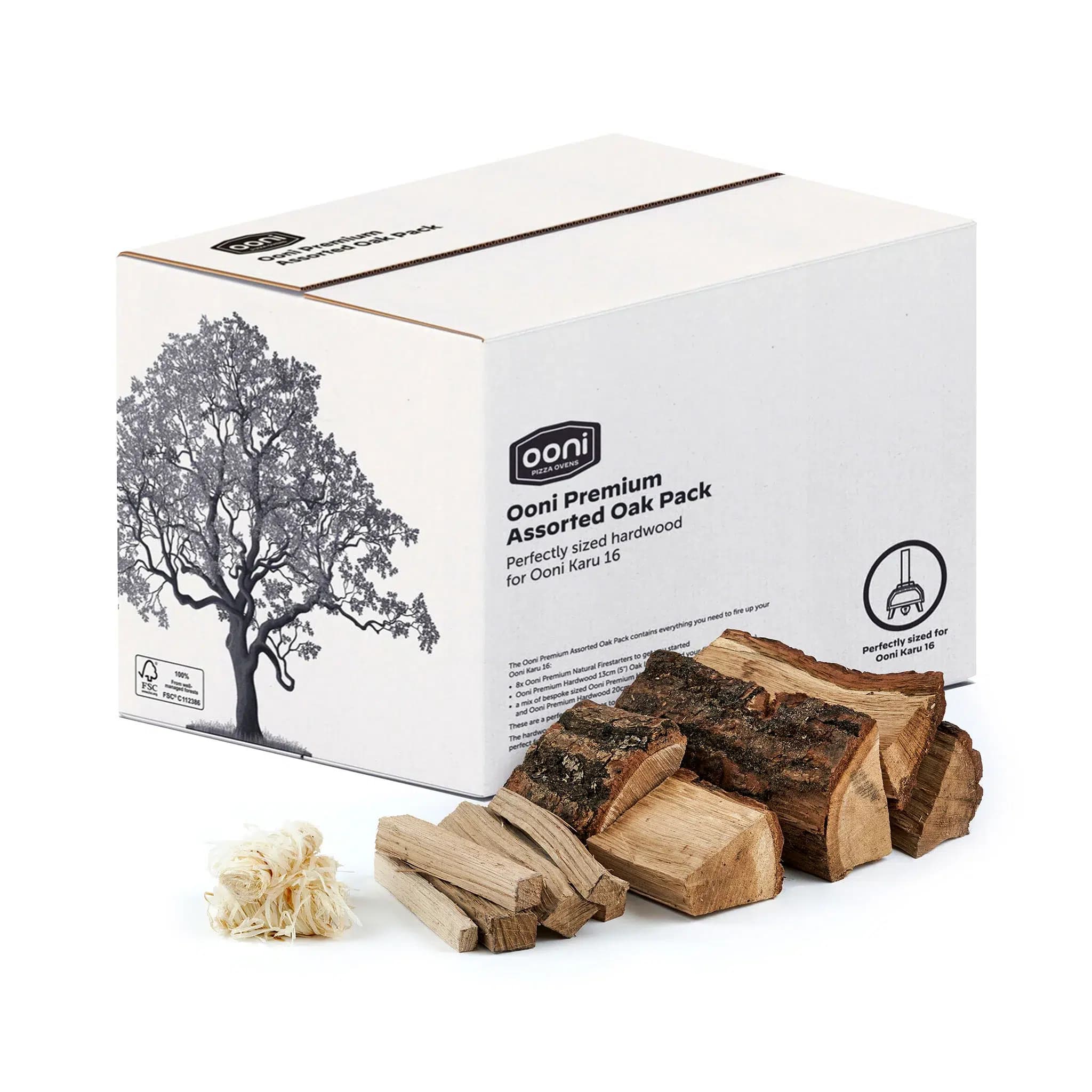Ooni Premium Oak Wood Pack