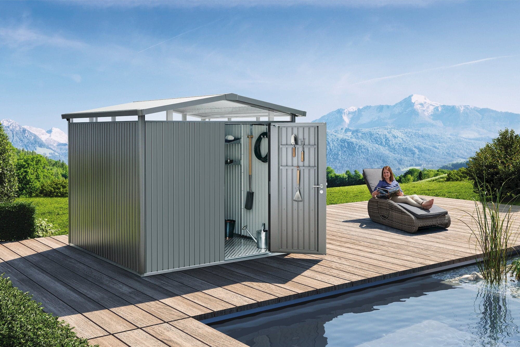 Biohort Panorama P5 Shed with Standard Door