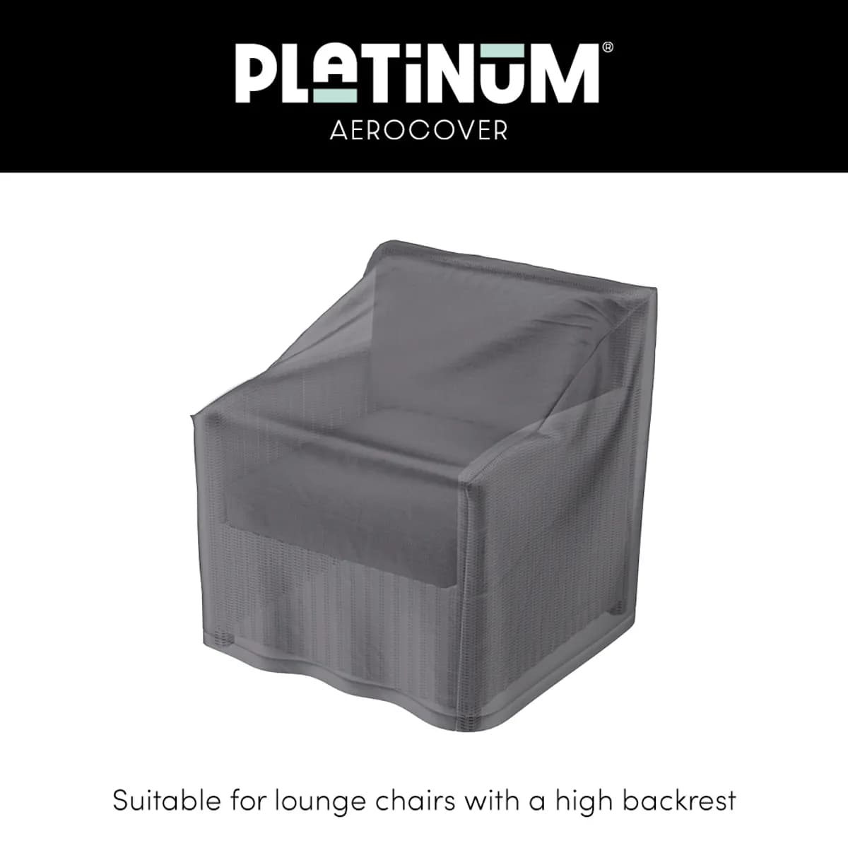 Garden Chair/Armchair Cover 80x90cm Platinum