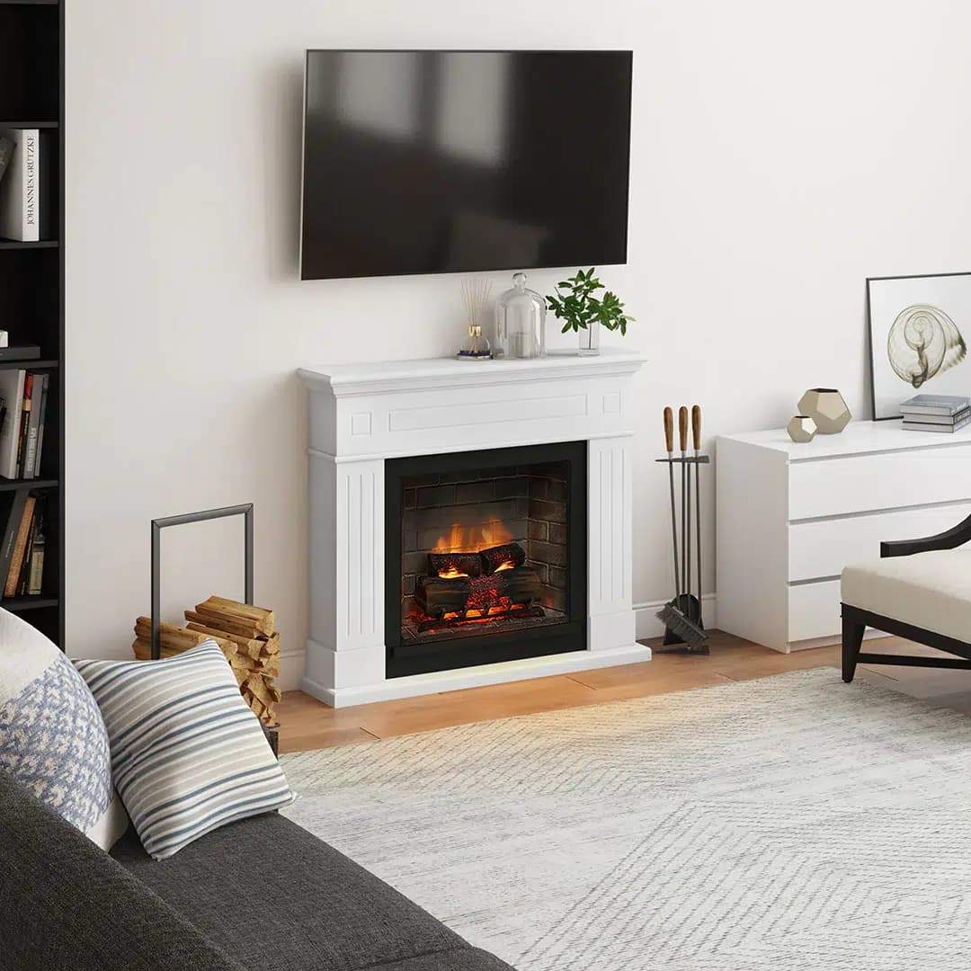 Cheminée Électrique Larsen Powerflame 2 Tagu